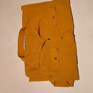 Charter Club Women's Gold Button Front